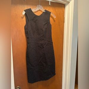 Size 8 black Oscar de la Renta dress.